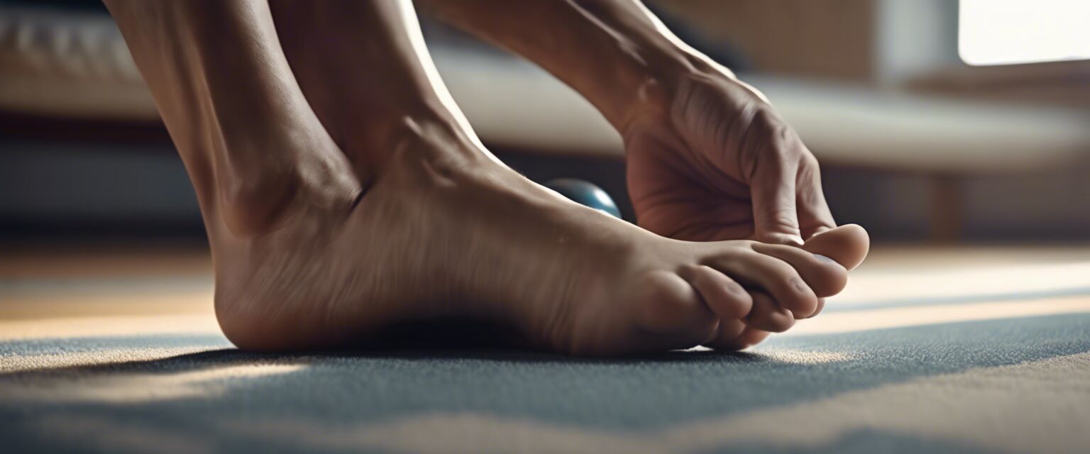 Foot rolling method for foot massage